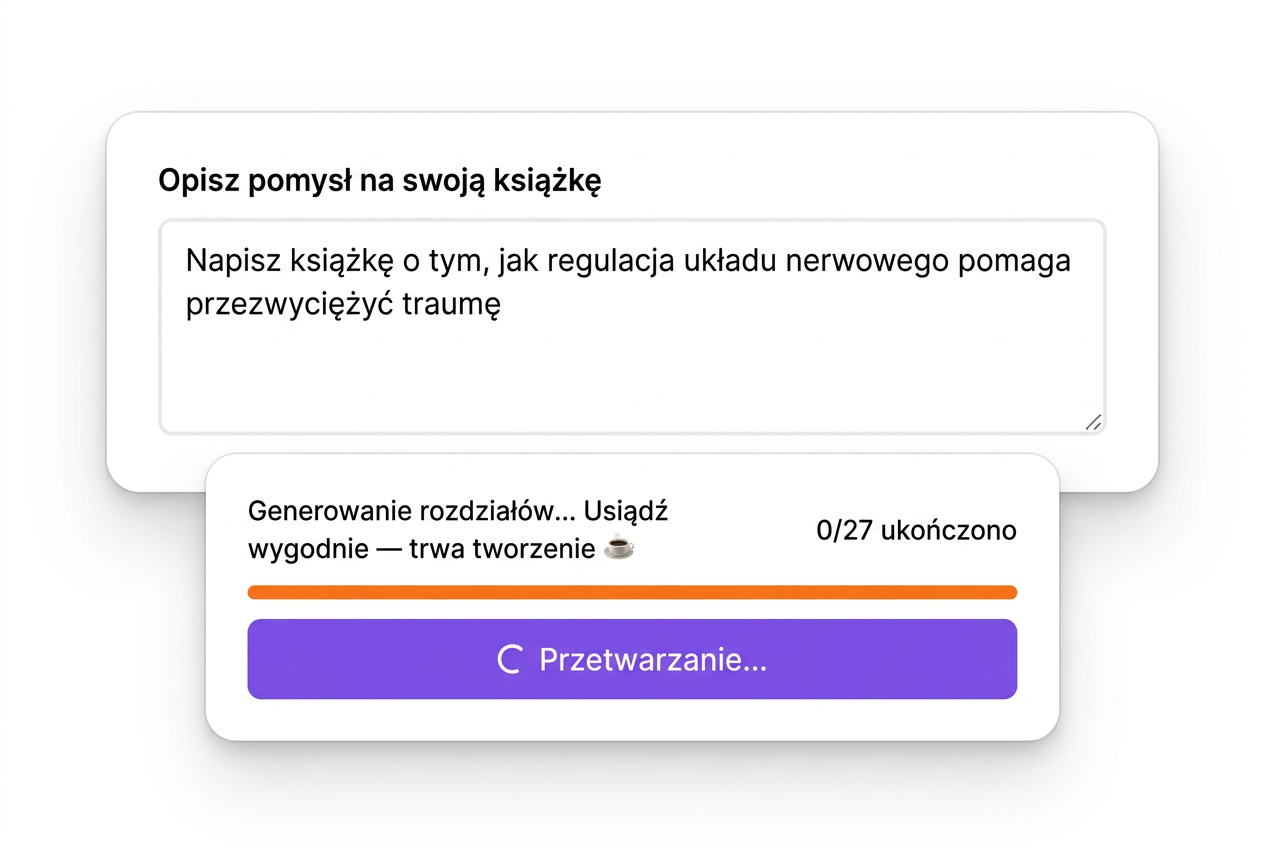 Podgląd złożonej książki