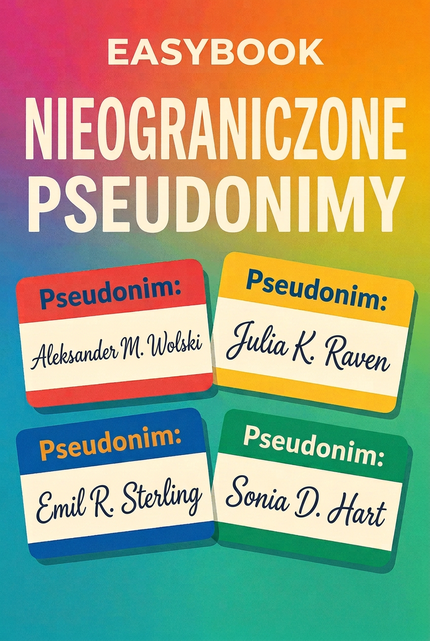 Zarządzanie wieloma pseudonimami w EasyBook